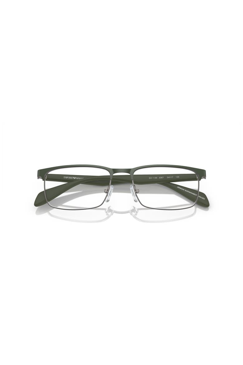 56mm Rectangle optical glasses, Alternate, color, Green