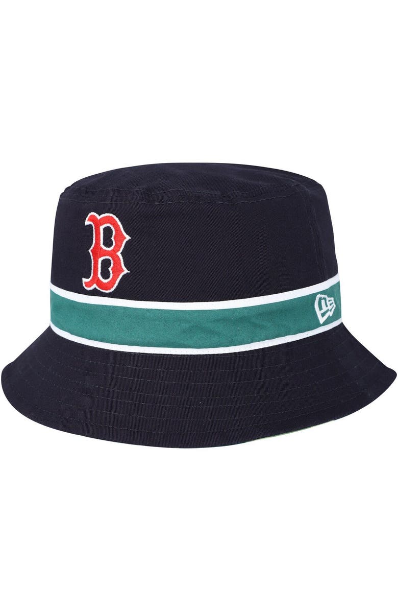 New Era Men's New Era Navy Boston Red Sox Reverse Bucket Hat, Alternate, color, Navy
