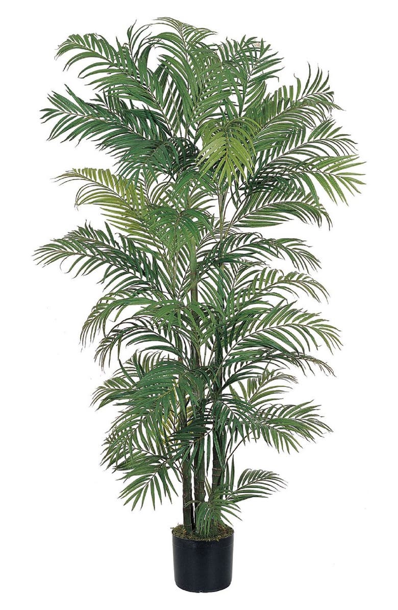 NEARLY NATURAL 6ft. Areca Silk Palm Tree, Main, color, 