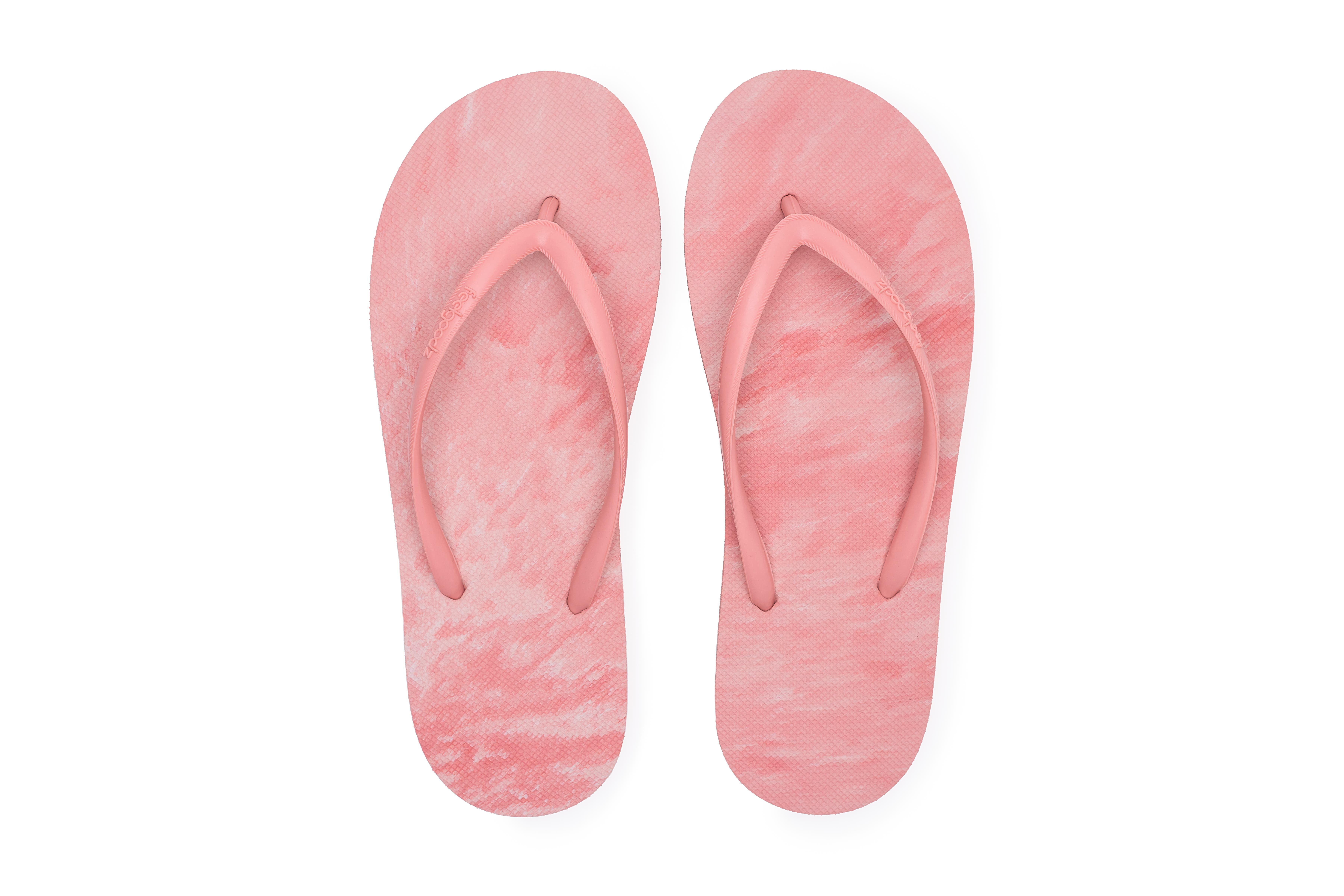 Women's Slimz Remix Natural Rubber Flip-Flip Thong Sandals, Alternate, color, Coral