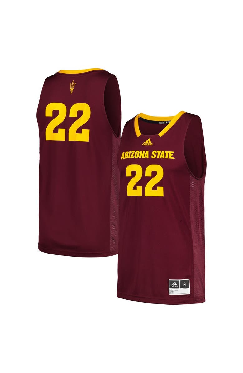 adidas Men's adidas #22 Maroon Arizona State Sun Devils Swingman Jersey, Main, color, Maroon