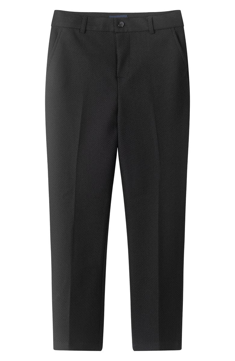 Andy & Evan Kids' Mesh Stretch Two-Piece Suit, Alternate, color, Black Mesh