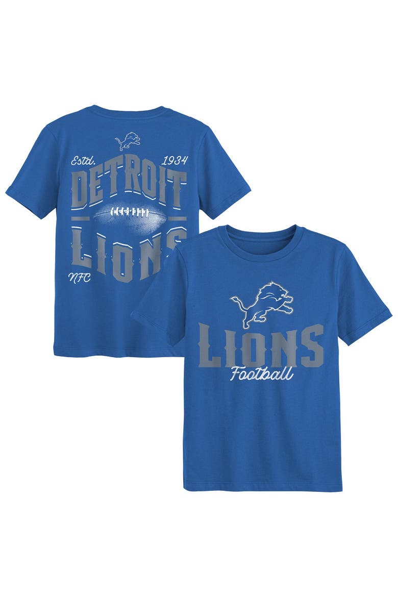 Toddler Outerstuff  Blue Detroit Lions Top Pick T-Shirt, Main, color, Blue