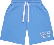 VOUSETI Us Against Time Cotton Fleece Drawstring Shorts