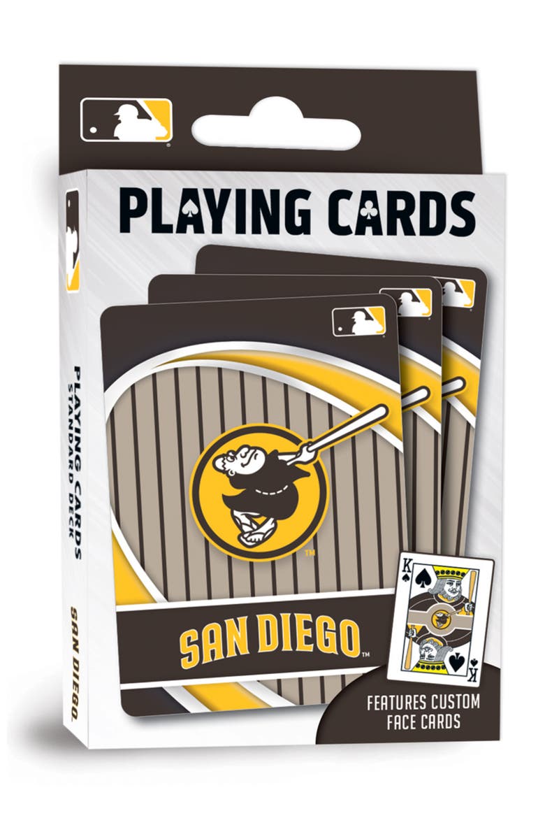 San Diego Padres - Friar Playing Cards, Main, color, Multicolor
