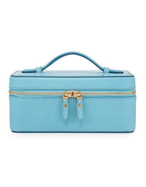 Clivia Genuine Leather Travel Beauty Box