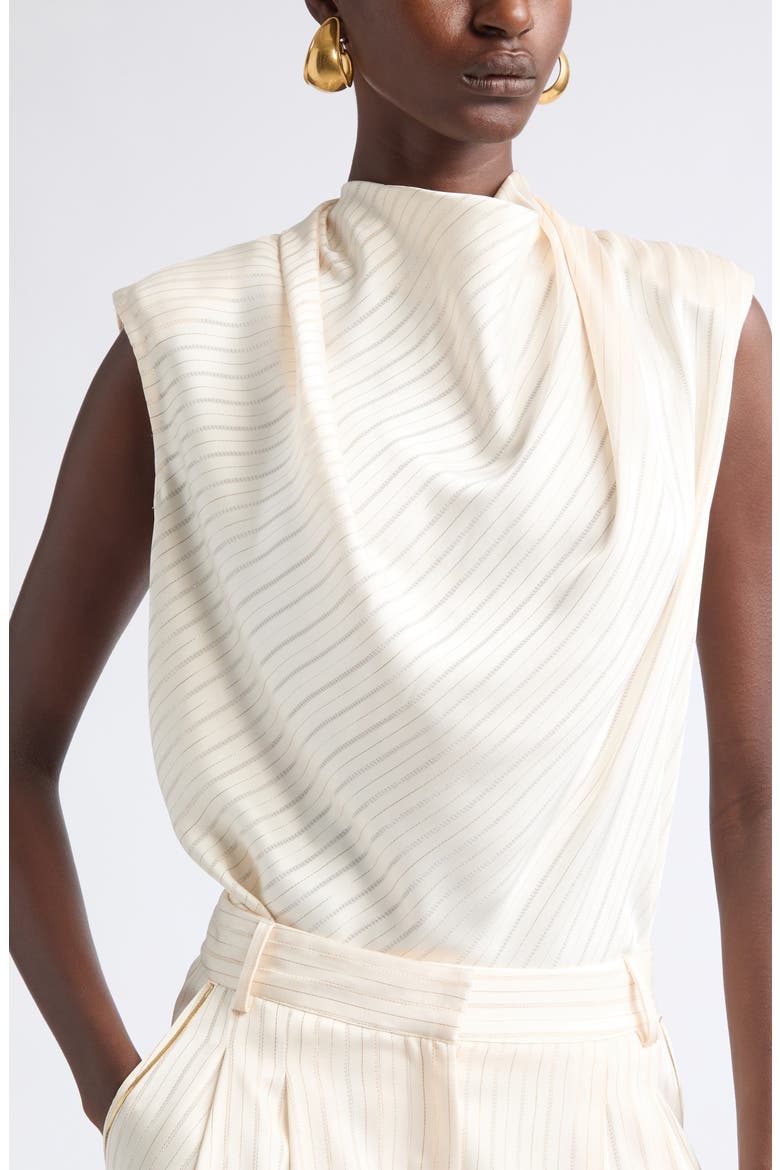 Holly Cowl Neck Top, Alternate, color, WINTER WHITE