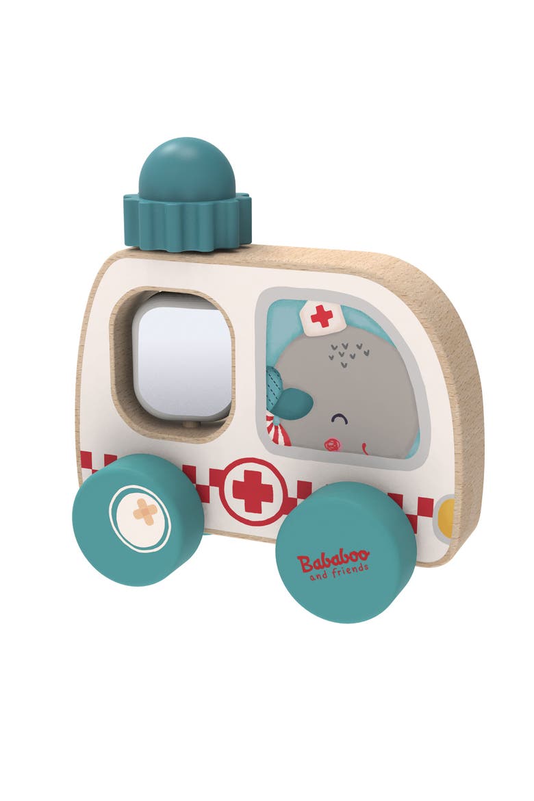 Wilma Whale Ambulance My First Car, Alternate, color, White