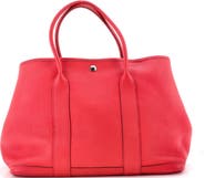 Pre-Owned Hermes Garden Party Tote Leather 36