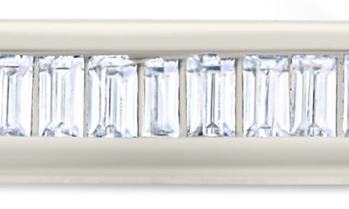 Sterling Forever Ricki Cubic Zirconia Bar Pendant Necklace