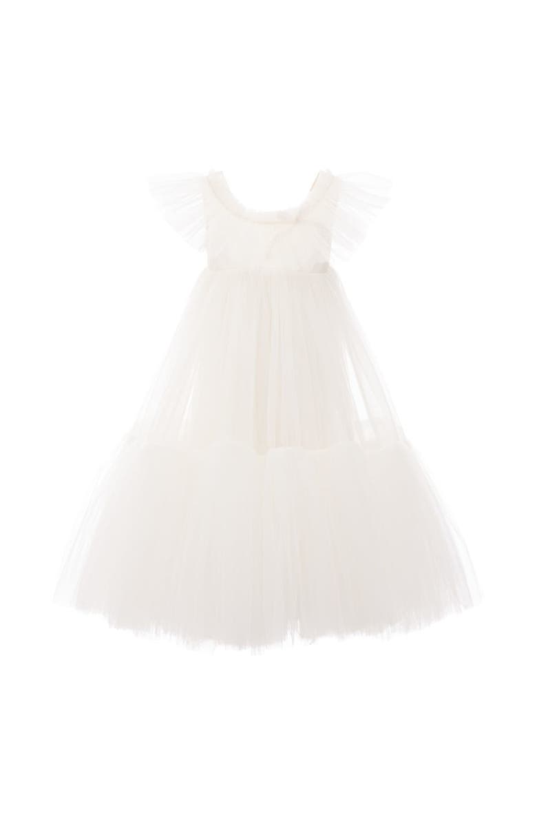 Tulleen Beckwith Dress, Alternate, color, White