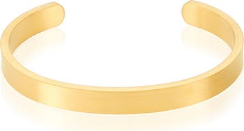 14K Gold Vermeil Cuff Bracelet