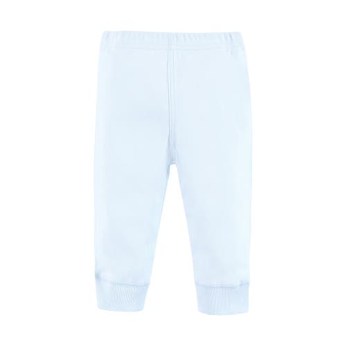Hudson Baby Two Bodysuits & Matching Pants Apparel Set In Blue