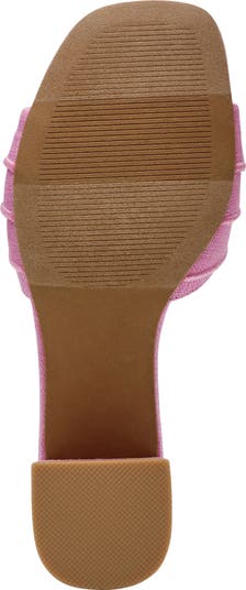 Linnen Slide Sandal