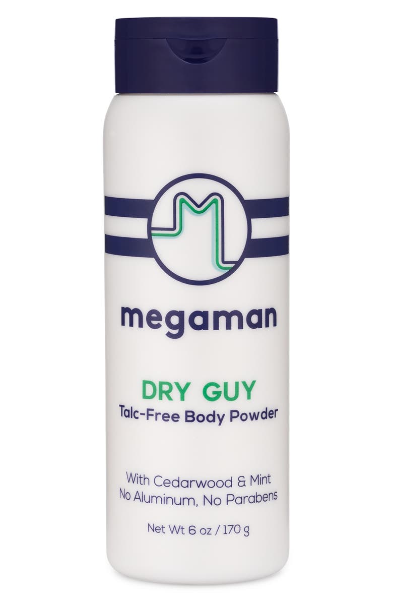 Megababe Megaman Dry Guy Talc Free Body Powder, Main, color,