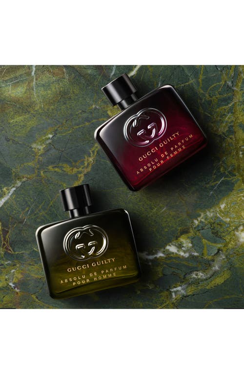 Gucci Guilty Absolu De Parfum Pour Homme In Transparent