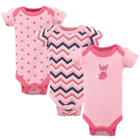 Cotton Snapsuits for Petite Infant Girls