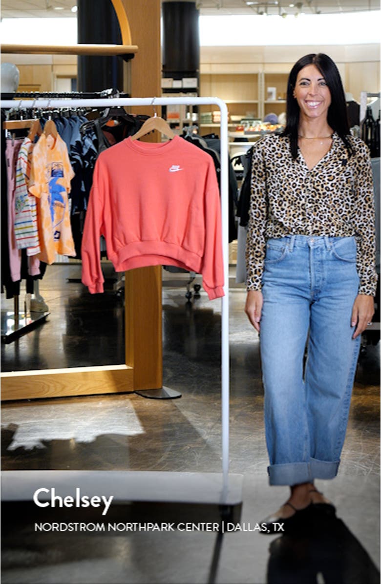 Kids' Sportswear Club Fleece Crewneck Sweatshirt, sales video thumbnail