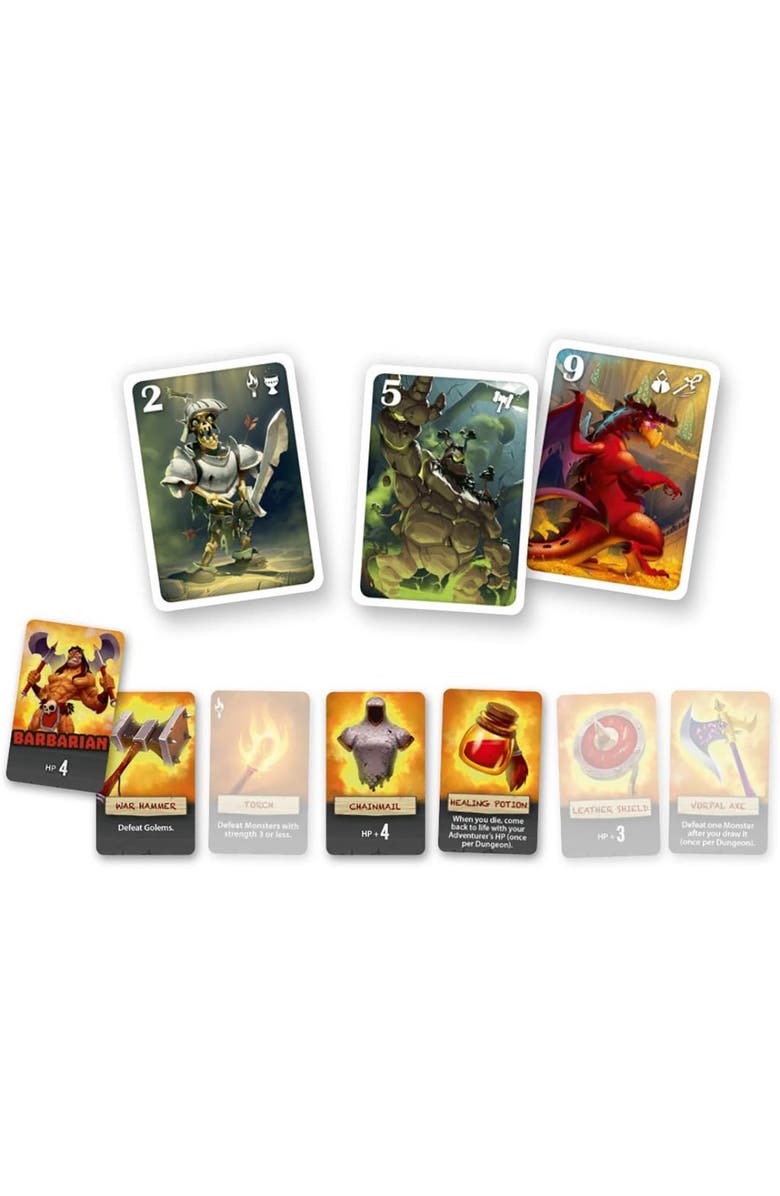 IELLO Welcome To The Dungeon Iello Family Board Game, Ages 10+, 24 Players, 30 Min, Alternate, color, Multicolored