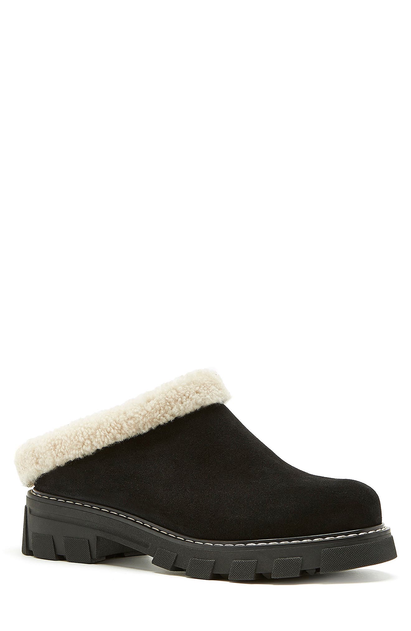 La Canadienne Always Waterproof Genuine Shearling Lined Clog, Main, color, 