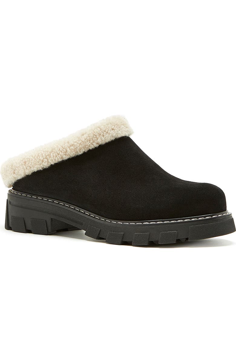 La Canadienne Always Waterproof Genuine Shearling Lined Clog, Main, color,
