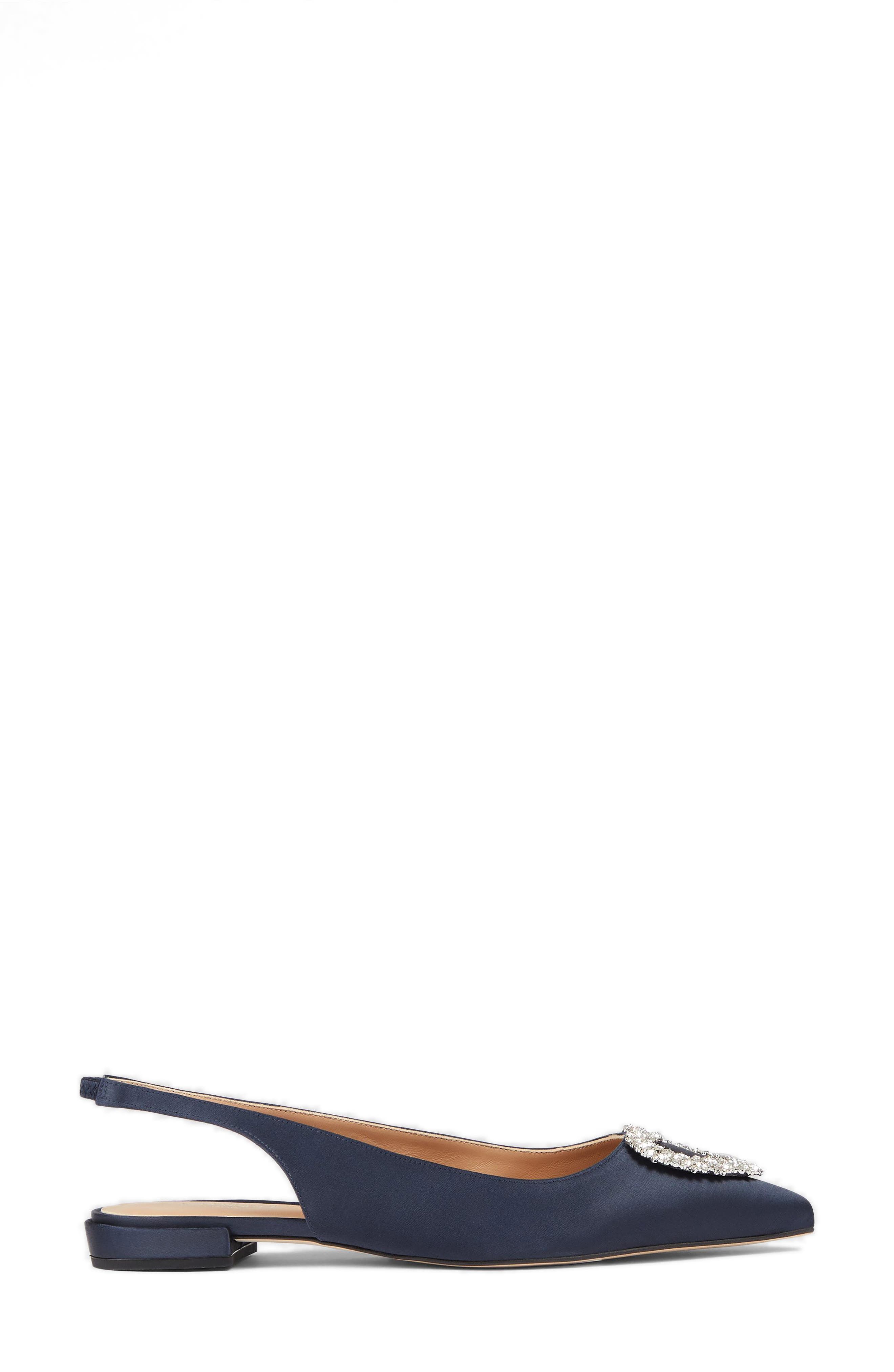 LK Bennett Luana Pointed Toe Slingback Flat, Alternate, color, 