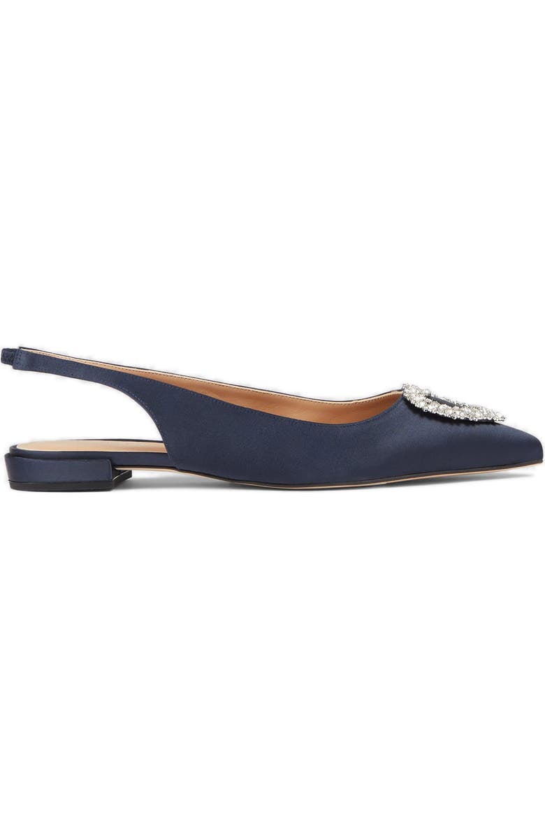 LK Bennett Luana Pointed Toe Slingback Flat, Alternate, color,