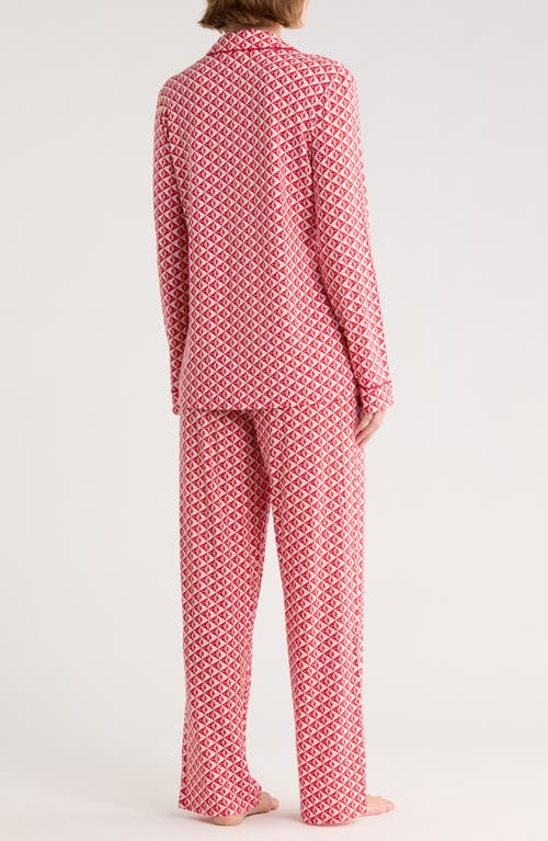 Nordstrom Moonlight Eco Knit Pajamas In Pink
