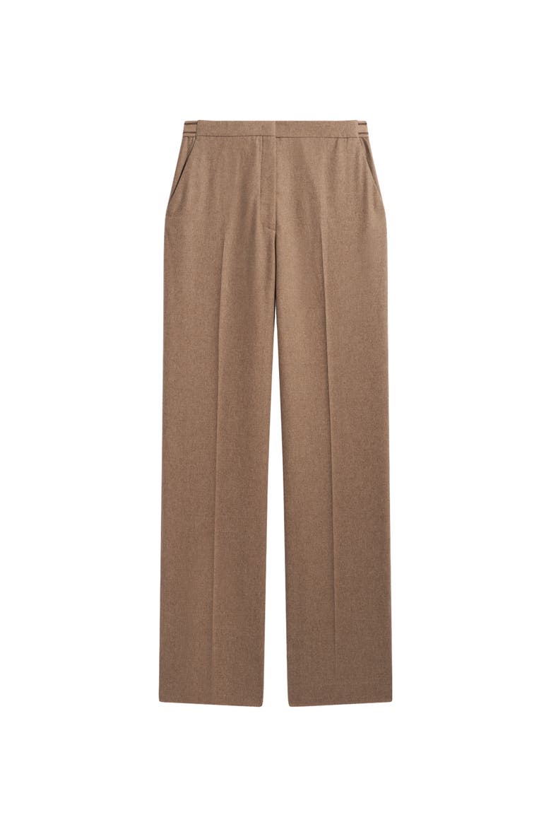 Muna Wide Leg Trousers, Alternate, color, Sand