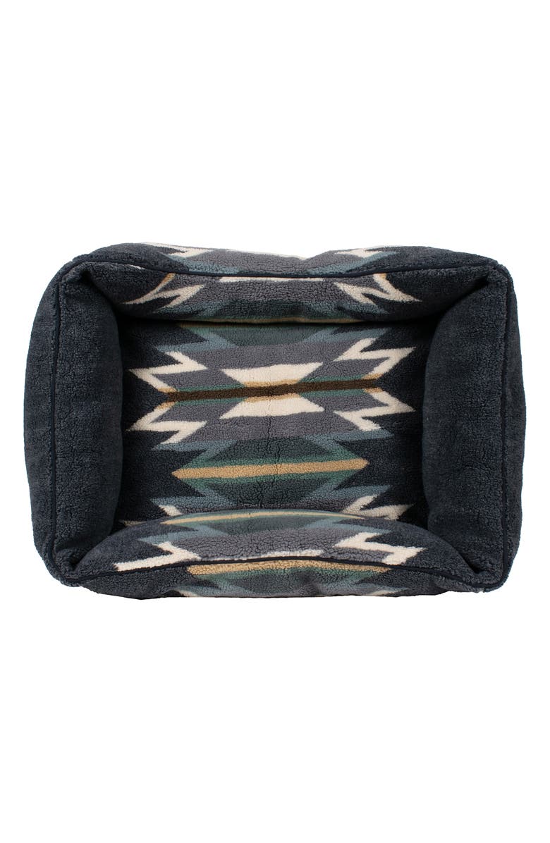 Pendleton High Pile Fleece Kuddler Dog Bed, Alternate, color, Wyeth Trail Oxford