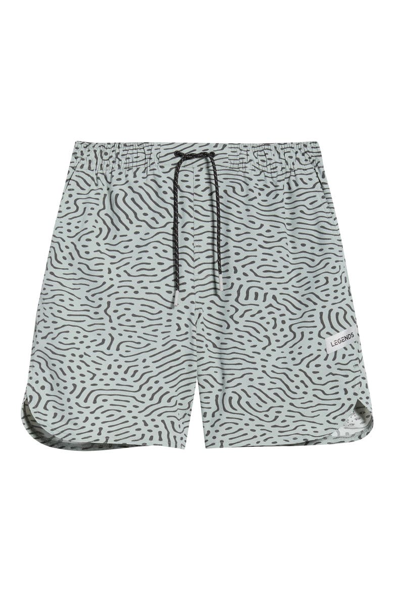 Luka HD 7-Inch Lined Performance Shorts, Alternate, color, MAZE CHARCOAL