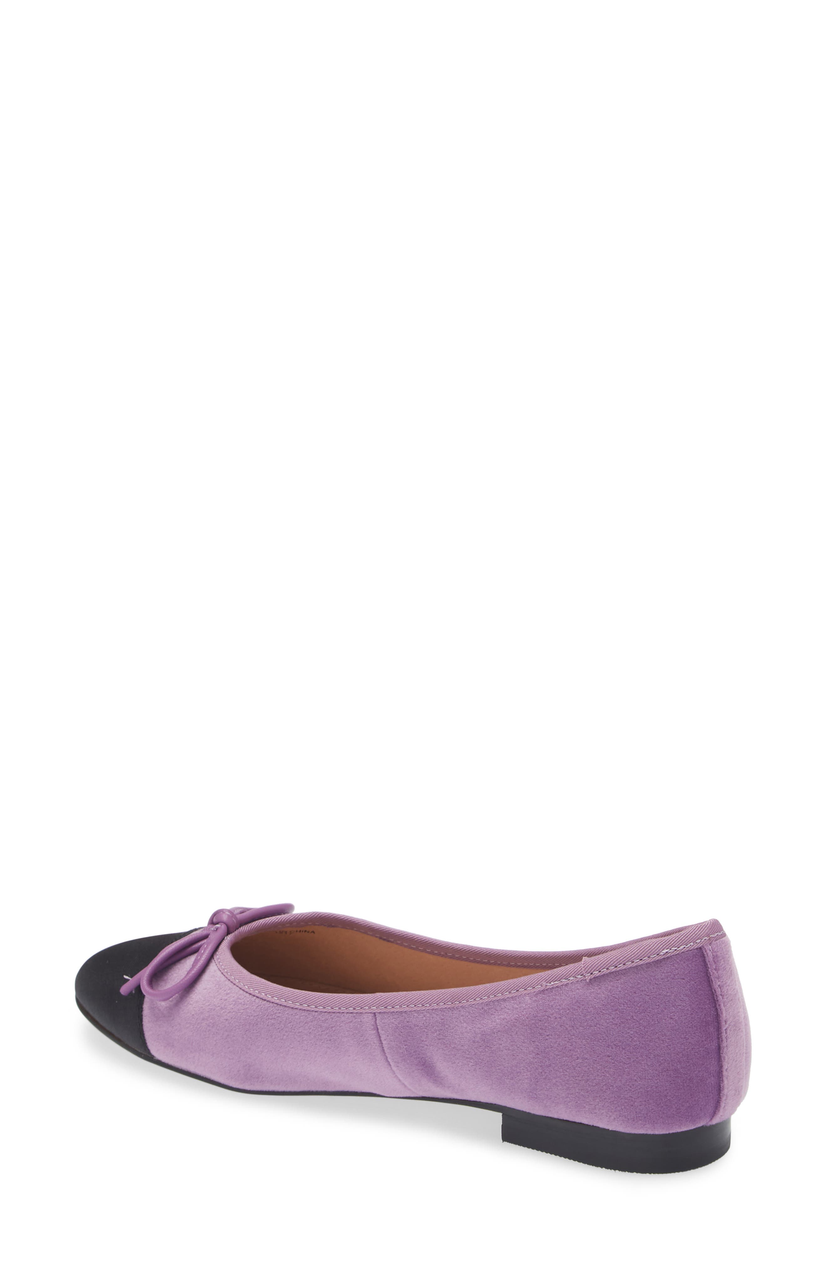 Steve Madden Ellison Cap Toe Ballet Flat, Alternate, color, 