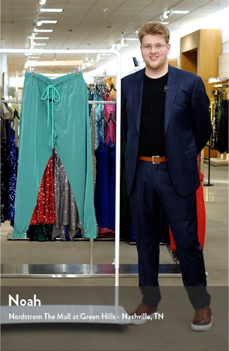 Stretch Nylon Track Pants, sales video thumbnail