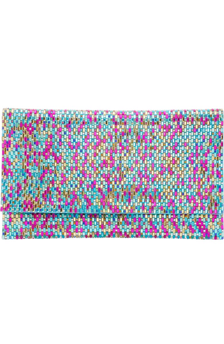 Nina Crystal Clutch, Main, color,