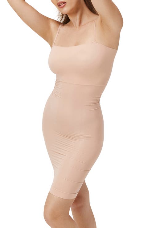 Seamless forming straps dress