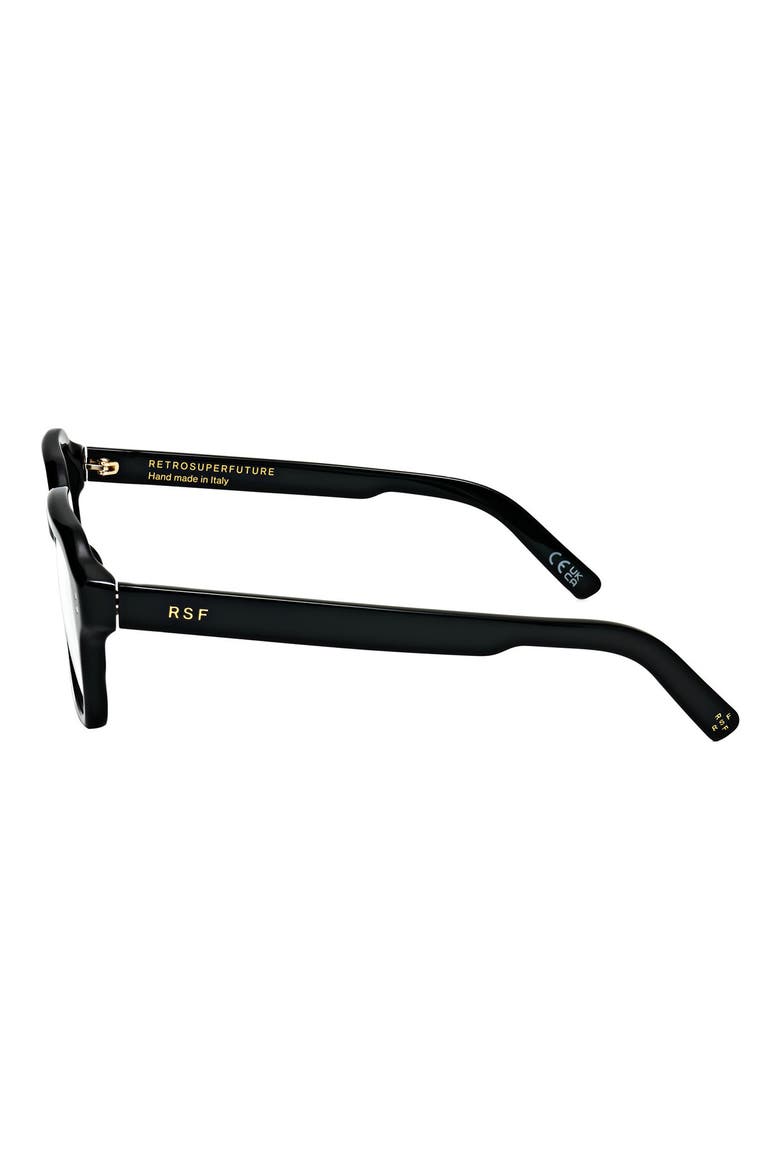 59mm Rectangular Optical Glasses, Alternate, color, BLACK