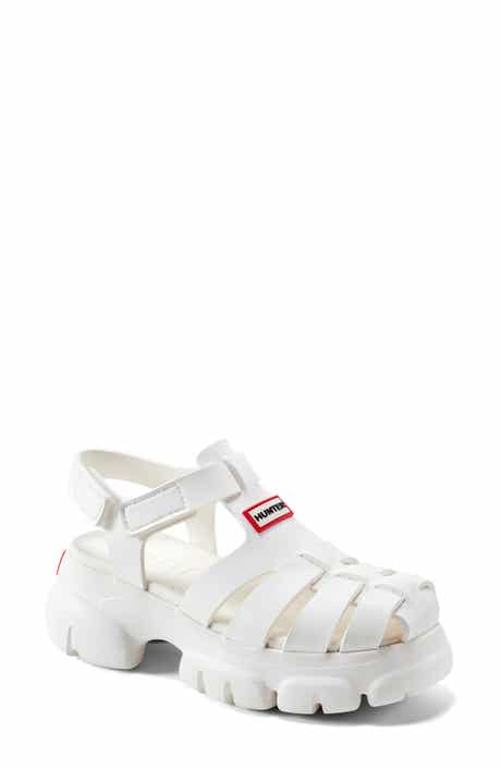 Hunter Belah Lug Sole Fisherman Sandal