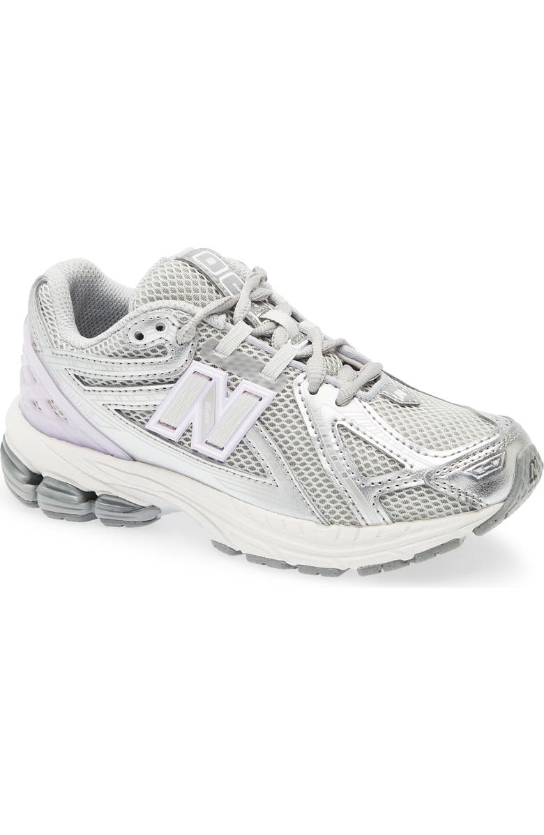 New Balance Kids' 1906R Running Shoe, Main, color, Silver Metallic/ Milk Violet