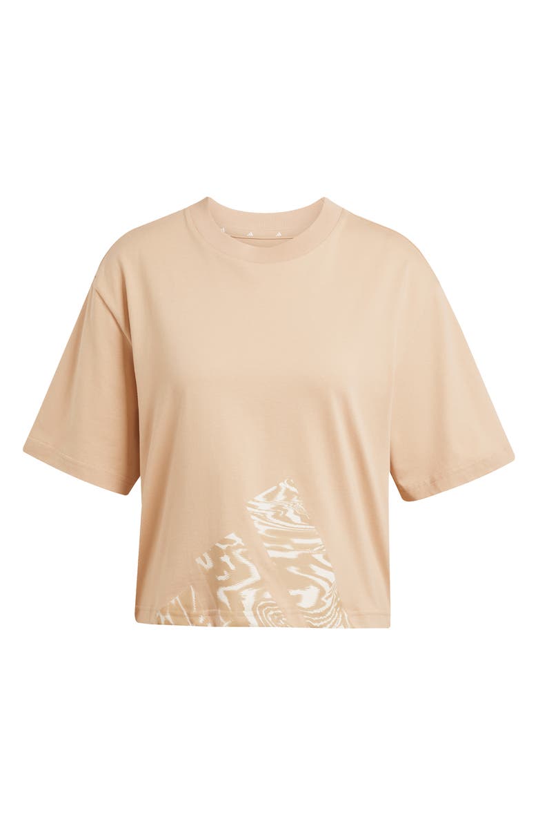 adidas 3-Bar Cotton Logo T-Shirt, Alternate, color,