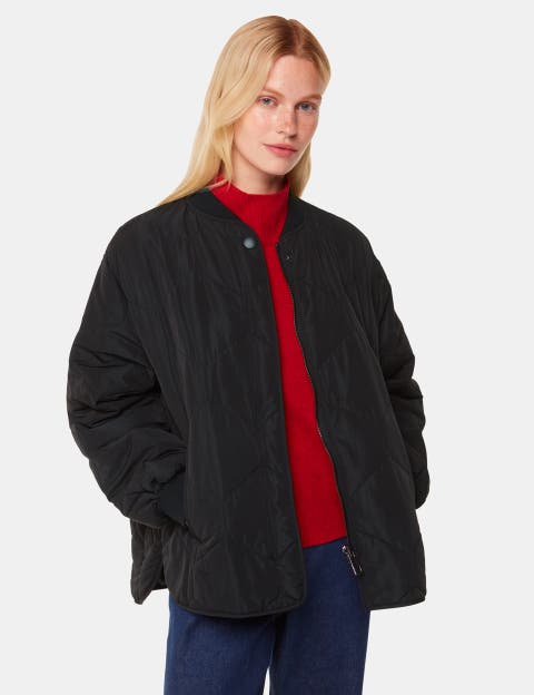 Ida Short Quilted Coat