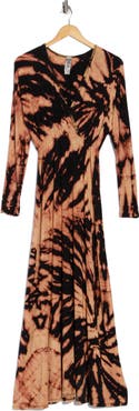 GO COUTURE Long Sleeve Maxi Dress