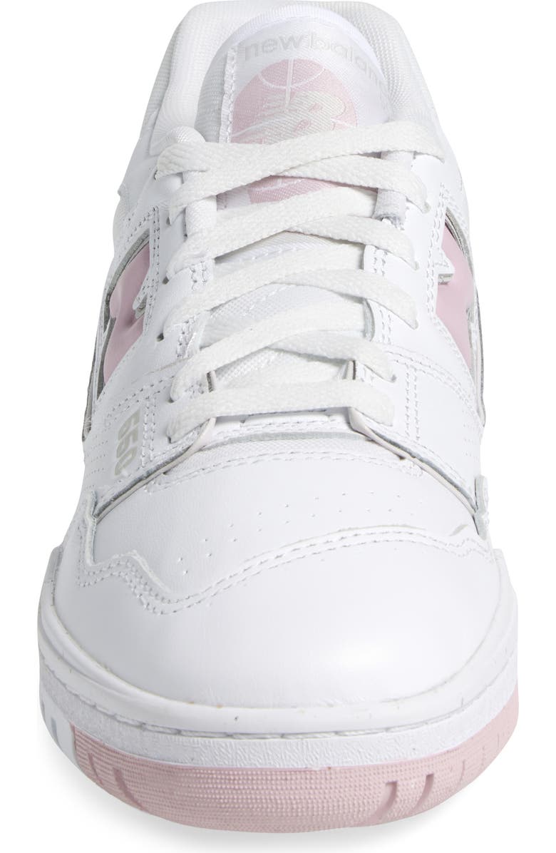 New Balance 550 Basketball Sneaker, Alternate, color, White/ Twilight Haze