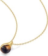 ANIA HAIE Tiger's Eye Droplet Pendant Necklace