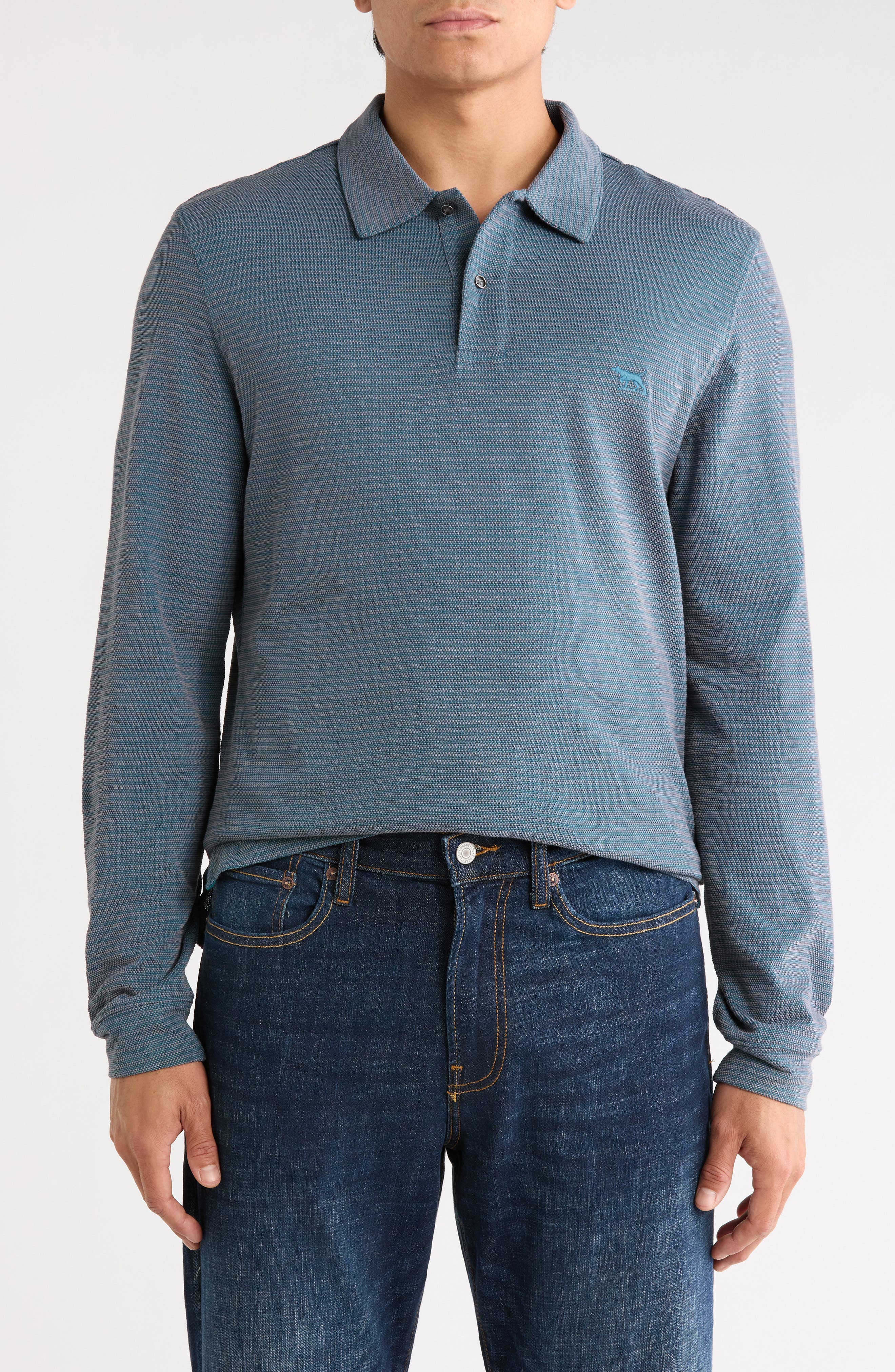 Cotton Jacquard Polo