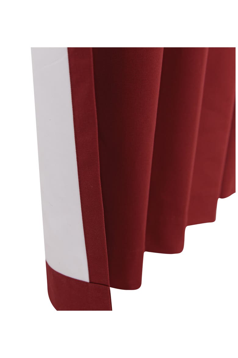 Indoor Cotton Panel Curtain, Alternate, color, BURGUNDY