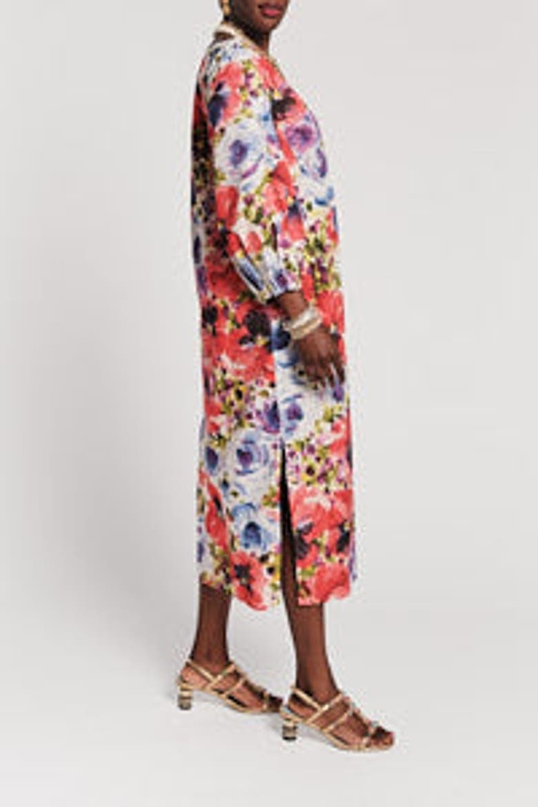 Minnow Maxi Dress, Alternate, color, Pink/Purple/Multi