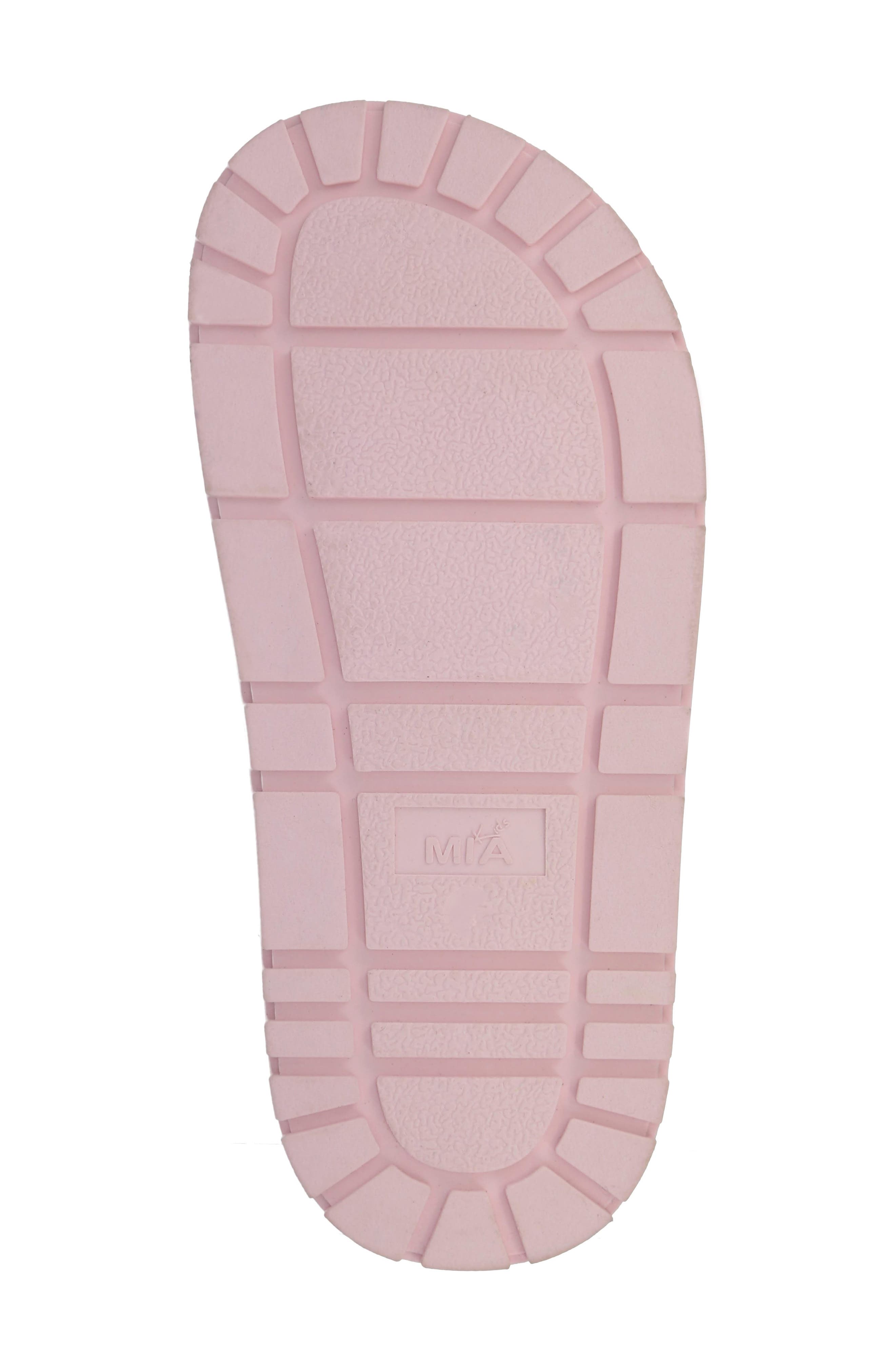 MIA Kids' Elodee Clear Slide Sandal, Alternate, color, Pink