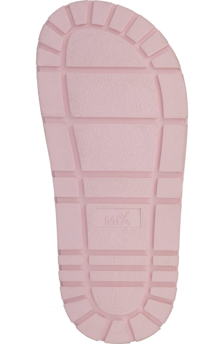 MIA Kids' Elodee Clear Slide Sandal, Alternate, color, Pink