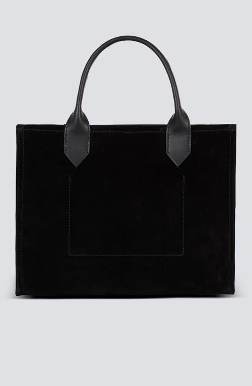 BALMAIN BALMAIN SMALL SUEDE B-ARMY TOTE BAG 