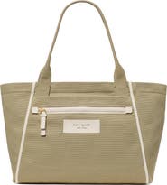 Kate Spade New York dash canvas large tote bag
